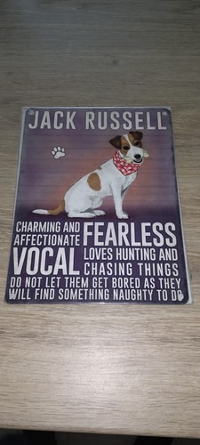 Insegna jack russell dog - insegna,