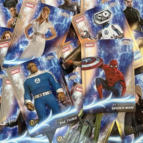 Marvel studios topps chrome - studios,